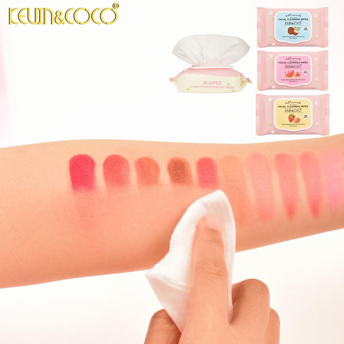 Refreshing Fruit Extract Cleansing Wipes de Coco