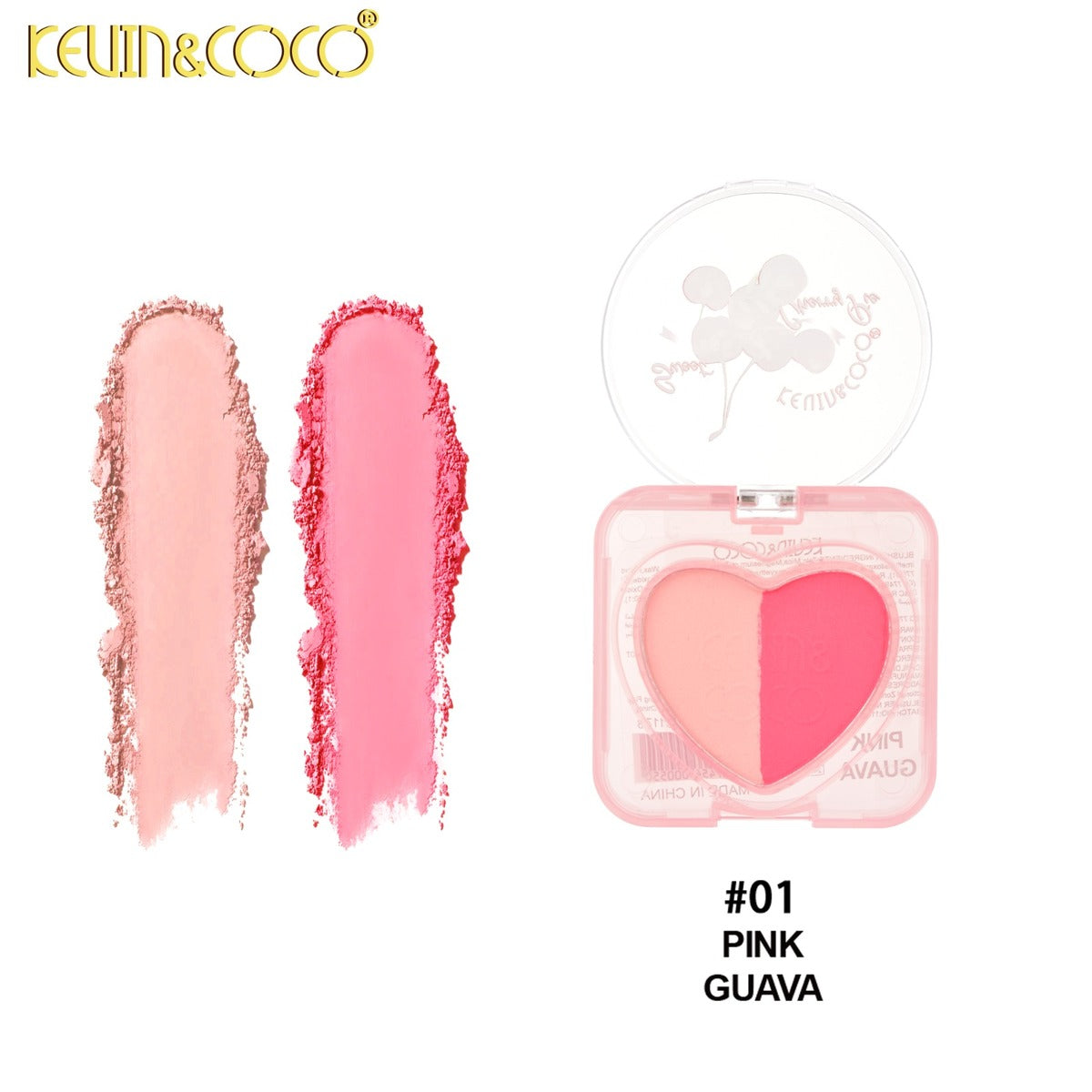 Cherry Pie Duo Blush 01 Pink Guava