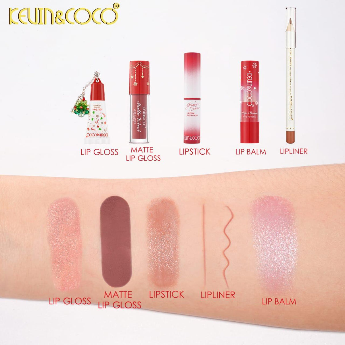 Set de 6 Lip Winter Whisper