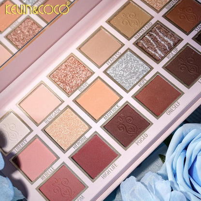 Nightgale Garden 18 Color Eyeshadow Palette