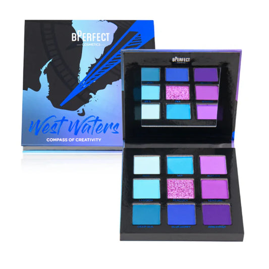 Paleta de sombras Compass of Creativity West Waters
