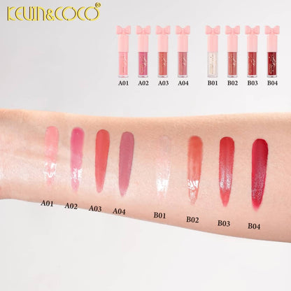Set de 4 Lip Gloss Ribbon – Set A