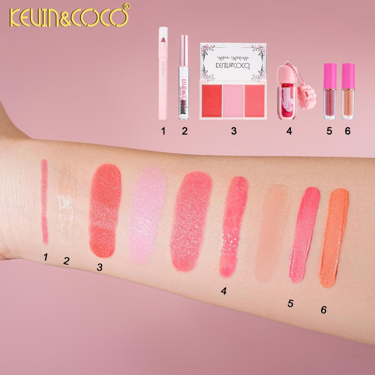 Sweet Cream Soft Light Makeup Cup Set