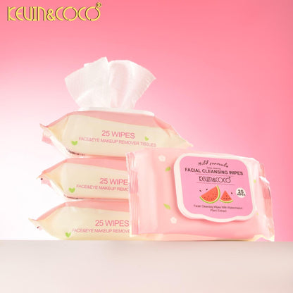 Refreshing Fruit Extract Cleansing Wipes de Sandia