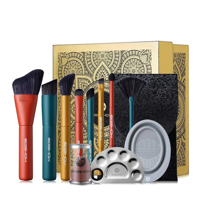 Set De Brochas Chic Series- Gift De 8 Piezas