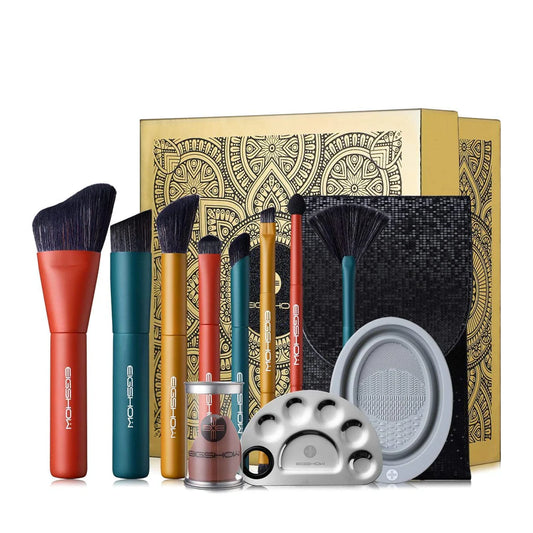 Set De Brochas Chic Series- Gift De 8 Piezas